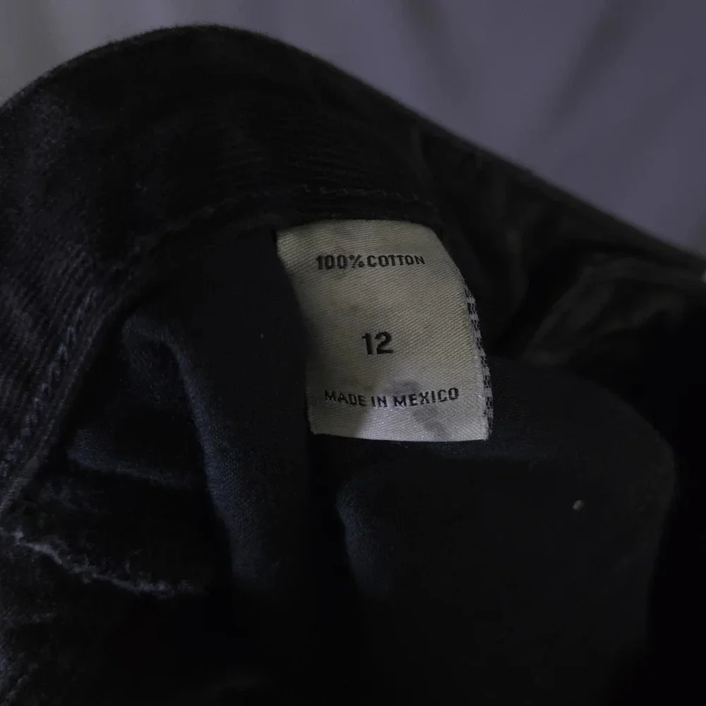 Vtg 90s London Jean‎ Original Classic Jeans Size 12 Black Goth Punk Grunge - Picture 7 of 8